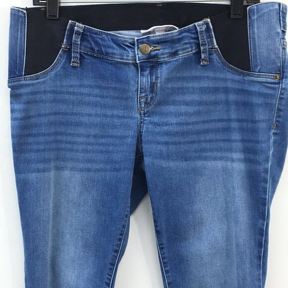Isabel Maternity Light and Medium Wash Jeans Bundle of 2 Size 6/28 Regular - Picture 9 of 13